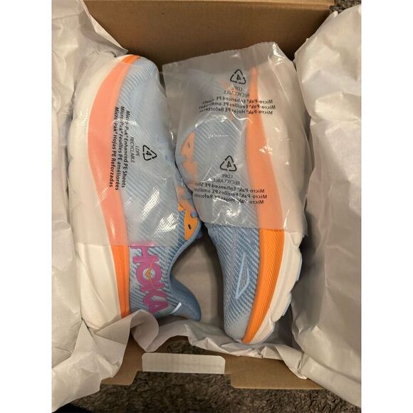 Hoka One One Clifton 9 Women's Running Shoes Blue Size 6.5B - Picture 10 of 13